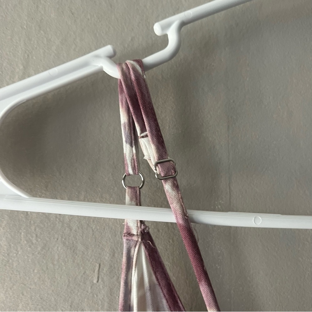 Lulus Yours Tule Mauve Tie-Dye Maxi Dress Size S/M - Picture 6 of 6